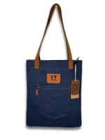 ★TOUT Y EST★ classic tote blue ULB009 Eilish-Blue-Tote-Bag-5-