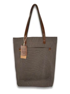 Elegant Gray Tote Bag | The Perfect Blend of Style and